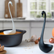 Illustration for article titled This Swan-Shaped Floating Ladle Wont Sink to the Bottom of a Pot